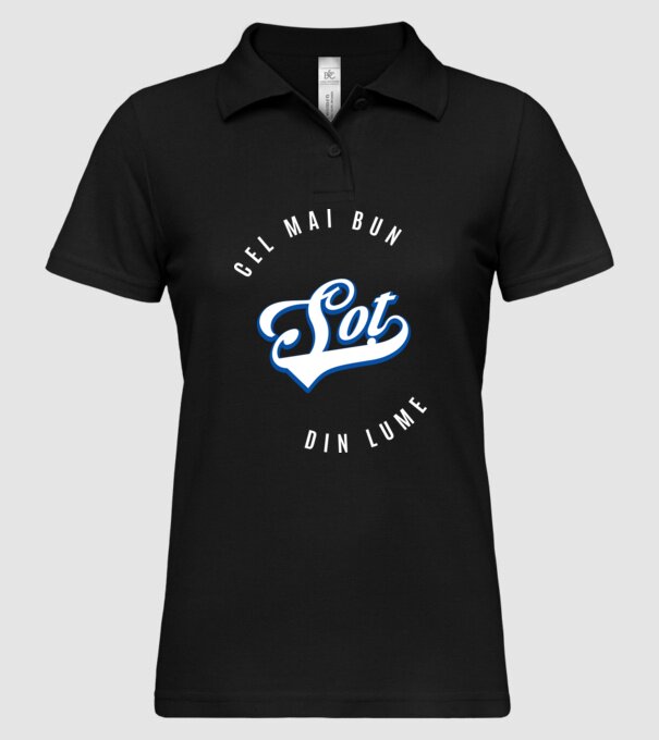 Cel mai bun SOȚ din lume model negru pe tricou
