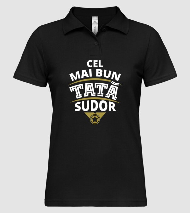 Cel mai bun tată sudor model negru pe tricou