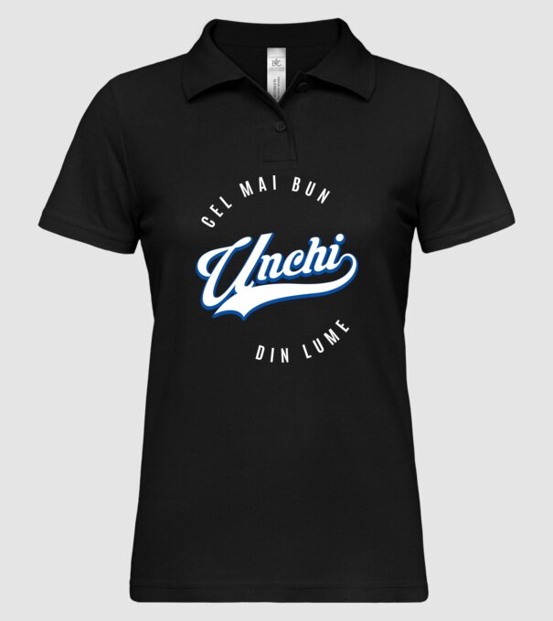Cel mai bun UNCHI din lume model negru pe tricou