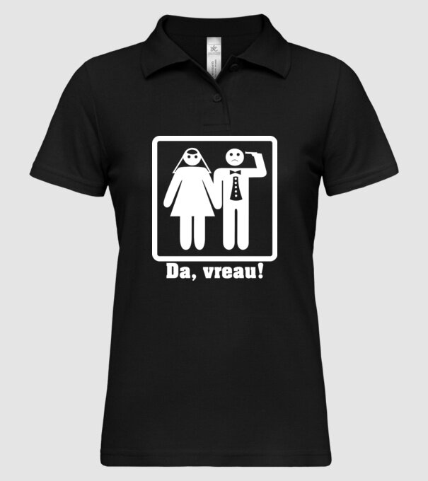 Da, vreau model negru pe tricou