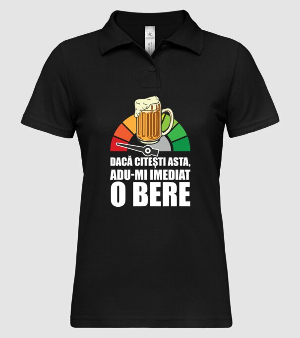 dacă citești asta, adu-mi imediat o bere model negru pe tricou