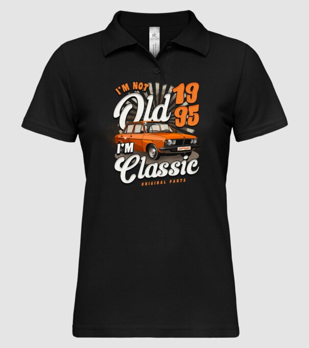 DACIA 1995 model negru pe tricou