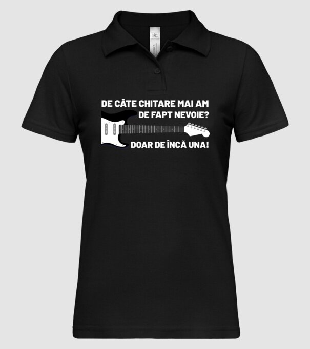 De câte chitare mai am de fapt nevoie? Doar de încă una model negru pe tricou