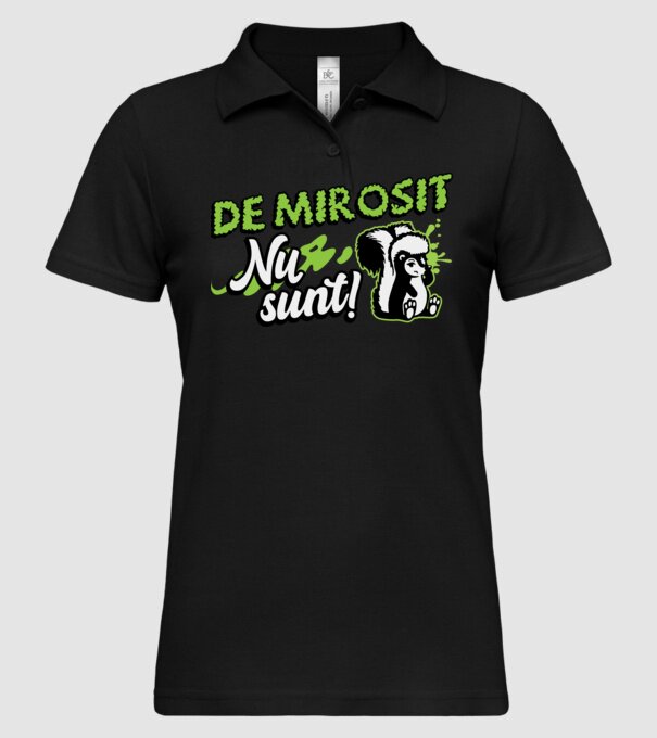 De mirosit nu sunt model negru pe tricou