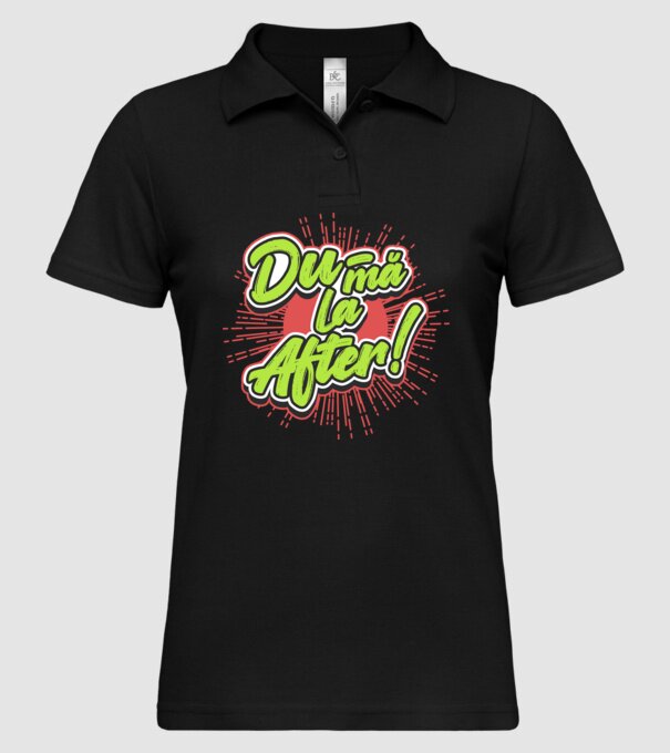 Du-mă la After model negru pe tricou