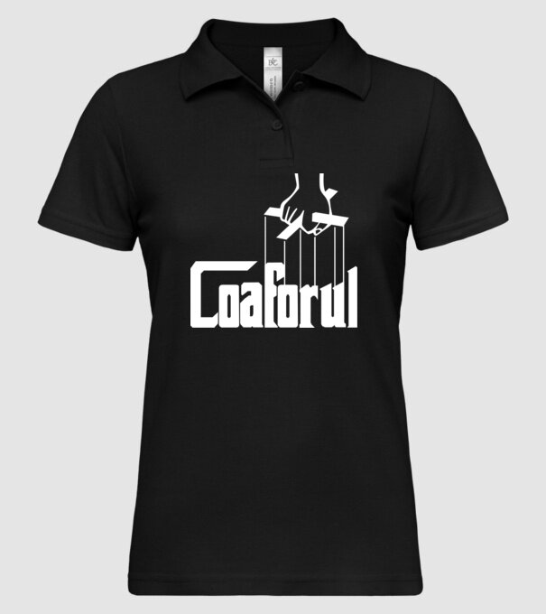 Coaforul/ Frizerul model negru pe tricou