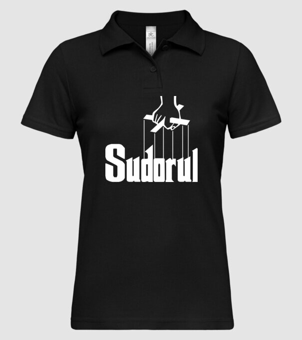 Sudorul model negru pe tricou