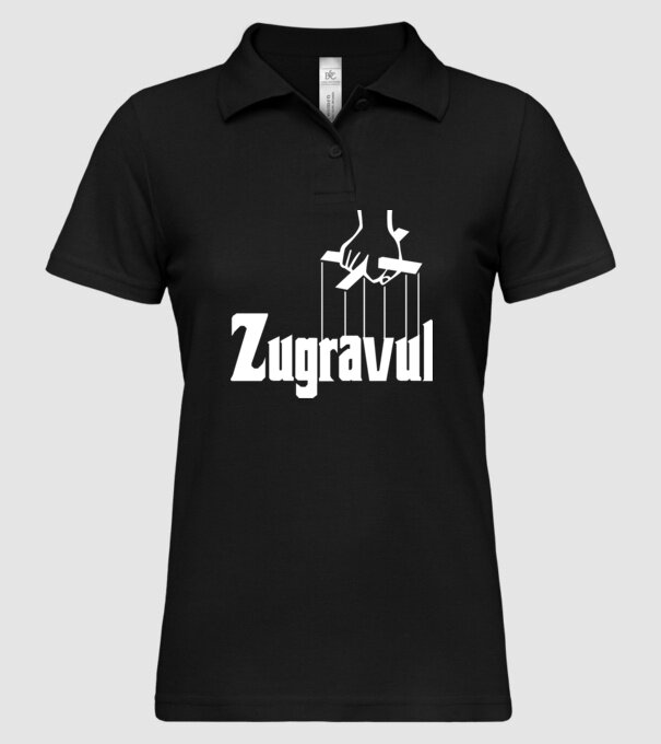 Zugravul model negru pe tricou