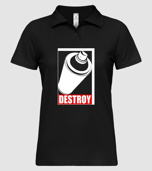 Graffiti model negru pe tricou