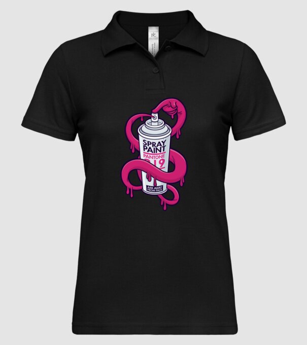 Graffiti model negru pe tricou