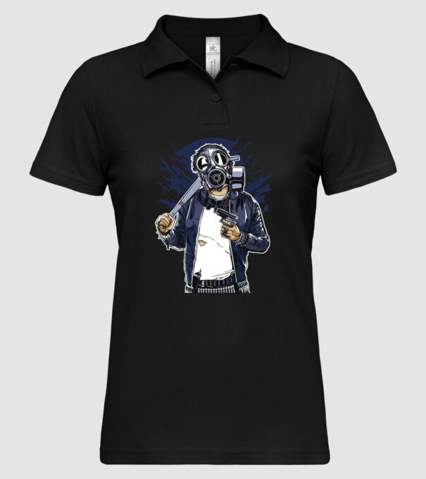 Graffiti model negru pe tricou