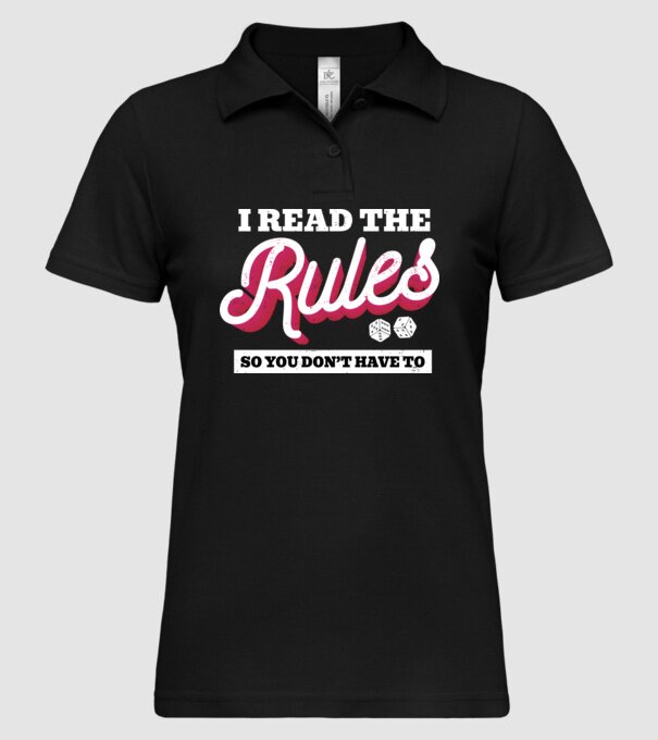 I read the rules s you don't have to simple model negru pe tricou