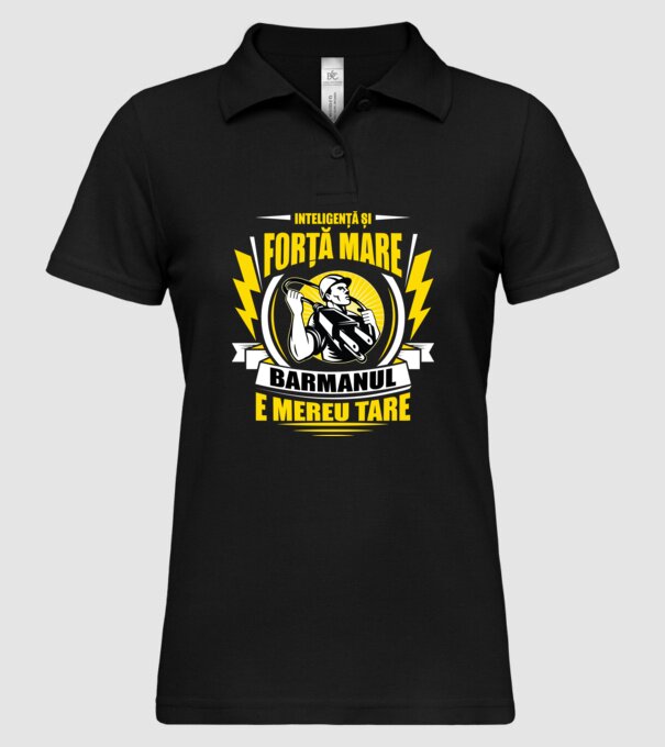 Inteligență și forță mare, electricianul e mereu tare model negru pe tricou
