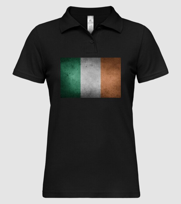 IRELAND model negru pe tricou