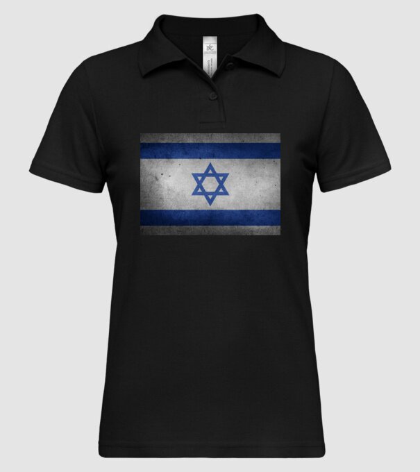 ISRAEL model negru pe tricou