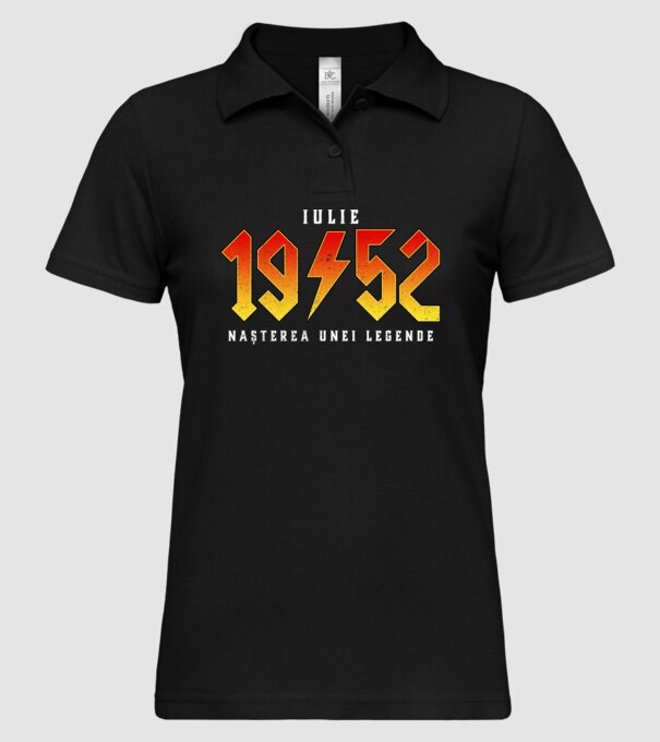 Iulie - 1952 - nașterea unei legende model negru pe tricou