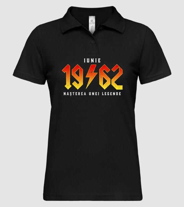 Iunie - 1962 - nașterea unei legende model negru pe tricou