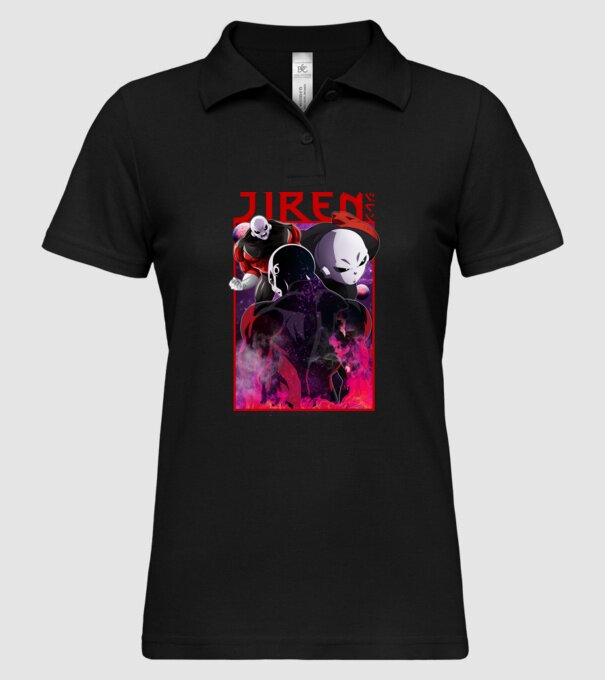 jiren dragonball model negru pe tricou