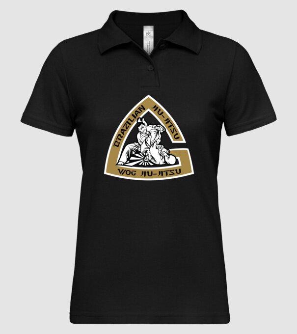 Jiu Jitsu model negru pe tricou