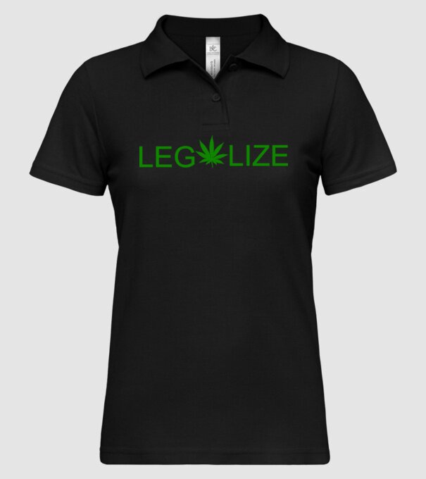 Legalize model negru pe tricou