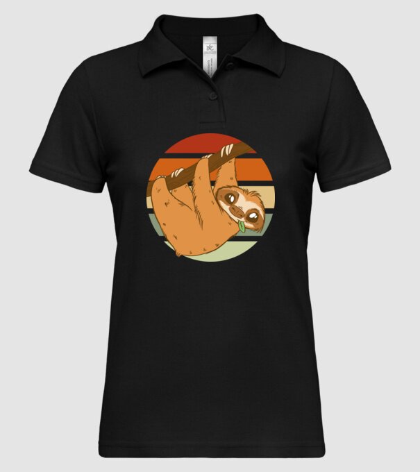 Leneș model negru pe tricou
