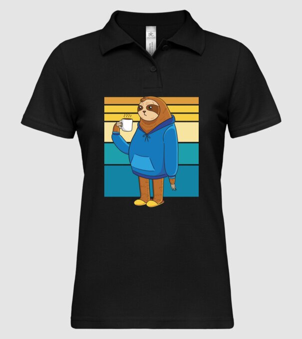 Leneș model negru pe tricou