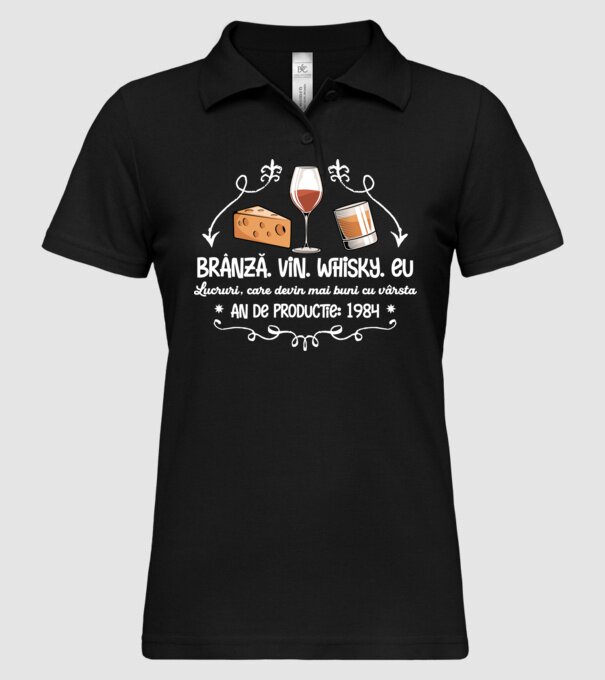 Lucruri, care devin mai buni cu vârsta 1984 40 de ani model negru pe tricou