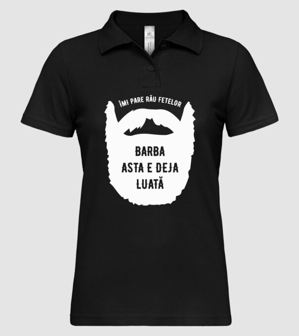 îmi pare rău fetelor, barba asta e deja luată model negru pe tricou