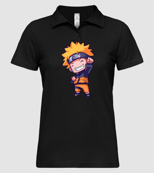 NARUTO model negru pe tricou