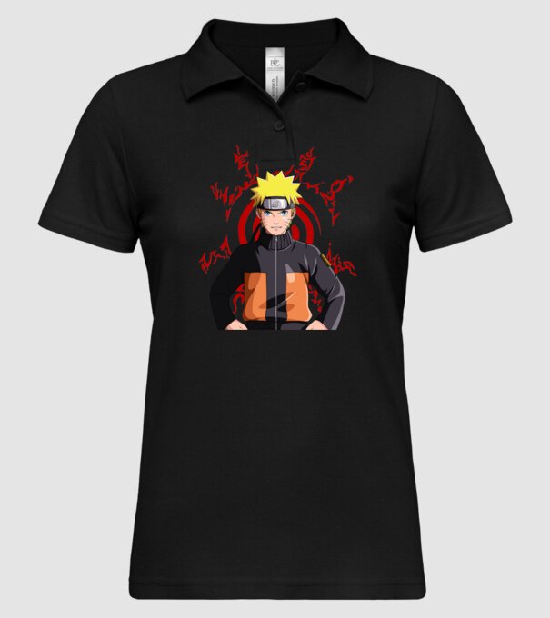 NARUTO model negru pe tricou