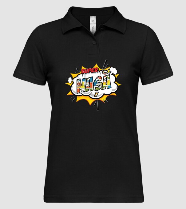 Nașă model negru pe tricou
