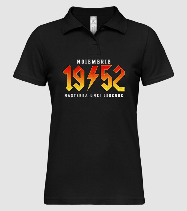 Noiembrie - 1952 - nașterea unei legende model negru pe tricou