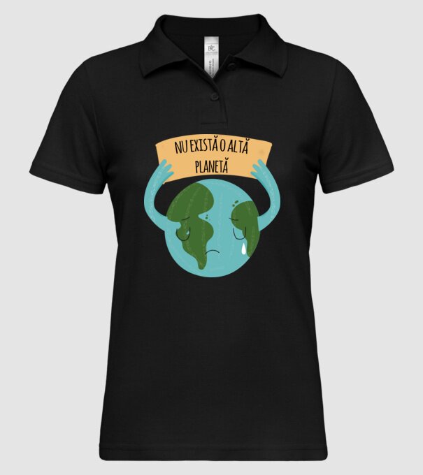 nu există o altă planetă model negru pe tricou