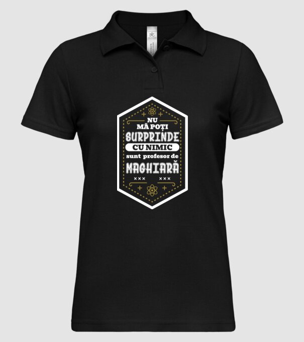 Nu mă poți surprinde cu nimic, sunt profesor de MAGHIARĂ model negru pe tricou