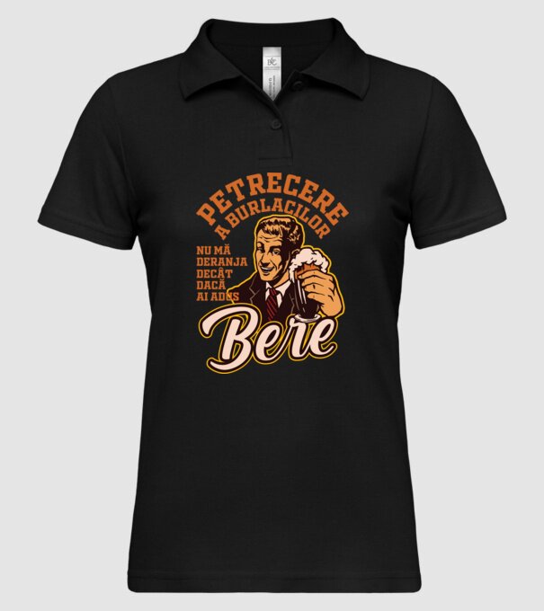 petrecere a burlacilor - nu mă deranja decât dacă ai adus bere model negru pe tricou