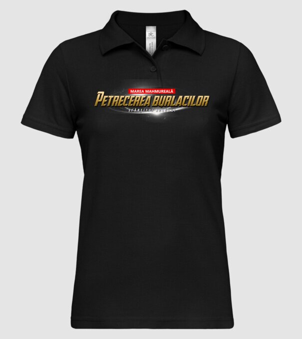 Petrecere de burlac Sfârșitul jocului model negru pe tricou