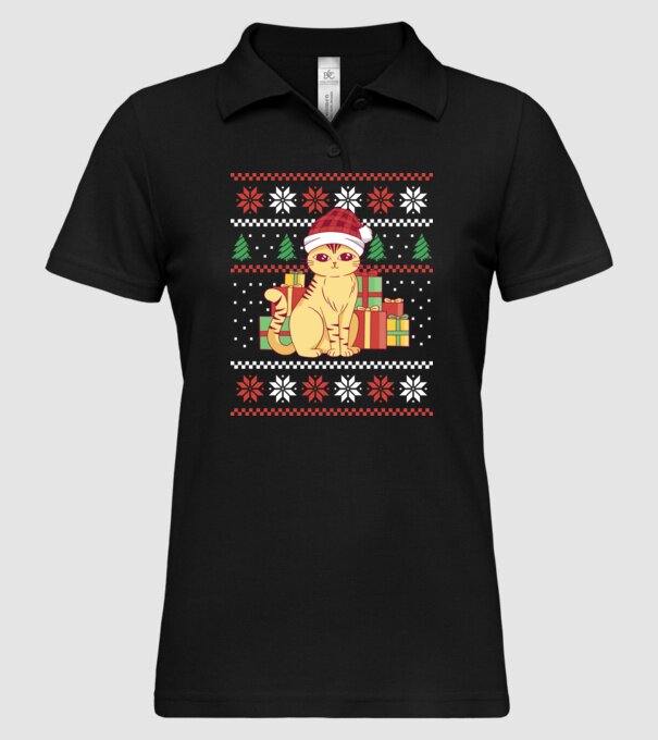 Pisici model negru pe tricou