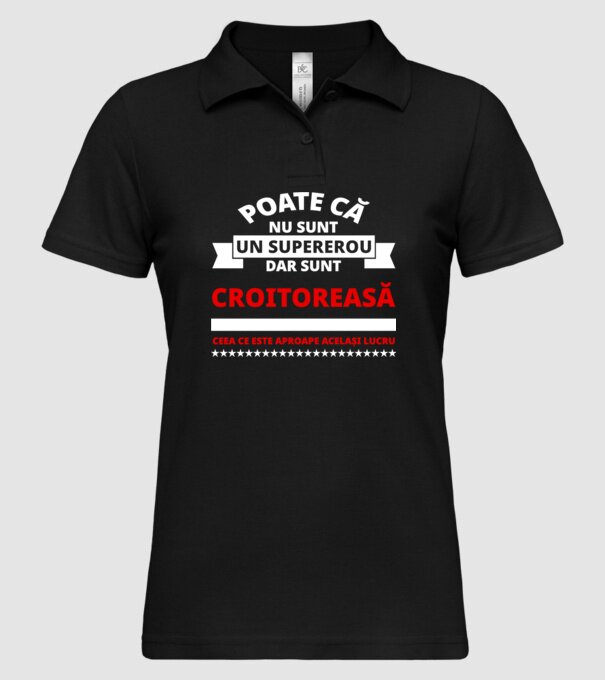 poate că nu sunt un supererou, dar sunt croitoreasă, ceea ce este aproape același lucru model negru pe tricou