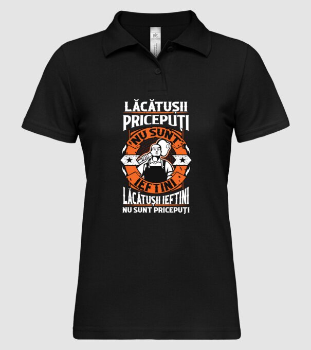 lăcătușii pricepuți nu sunt ieftini, lăcătușii ieftini nu sunt pricepuți model negru pe tricou