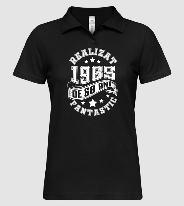 Realizat de fantastic - 1965 model negru pe tricou