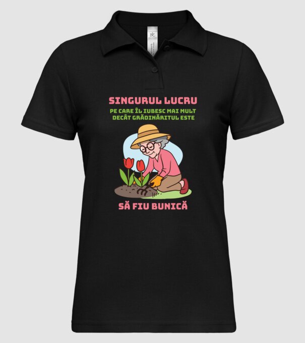 Singurul lucru model negru pe tricou