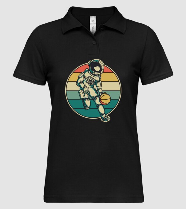 SpaceBall model negru pe tricou