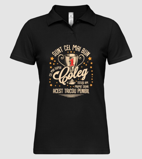 sunt cel mai bun coleg model negru pe tricou