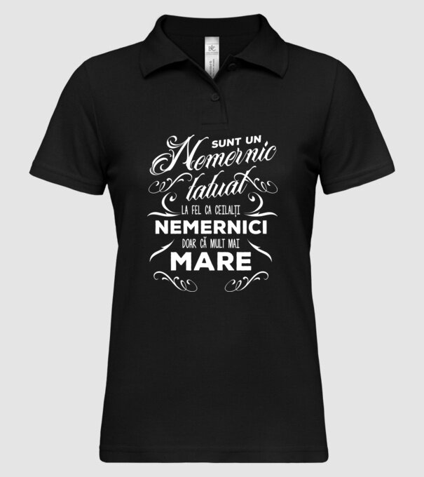 Sunt un nemernic tatuat, la fel ca ceilalți nemernici, doar că mult mai mare model negru pe tricou