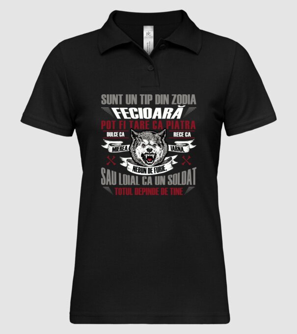 Sunt un tip din zodia Fecioară model negru pe tricou