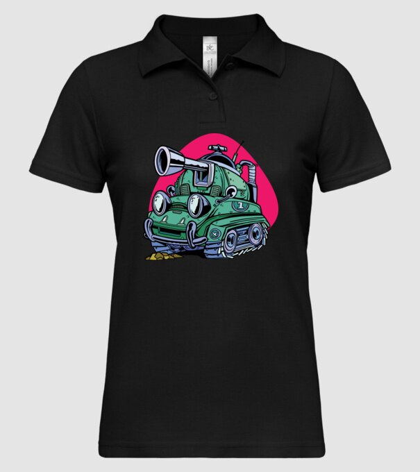 Tancuri model negru pe tricou