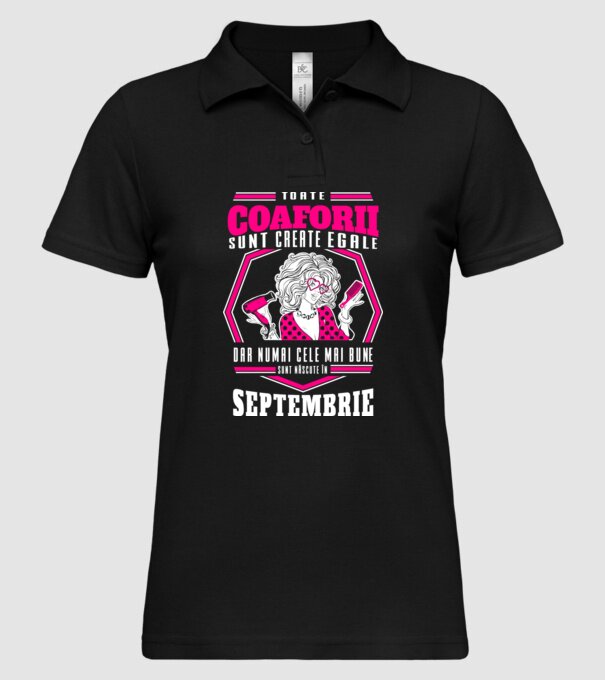 Toate coaforii sunt create egale dar numai cele mai bune sunt născuțe în septembrie model negru pe tricou