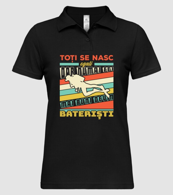 toți se nasc egali, dar numai cei mai buni devin scafandri model negru pe tricou