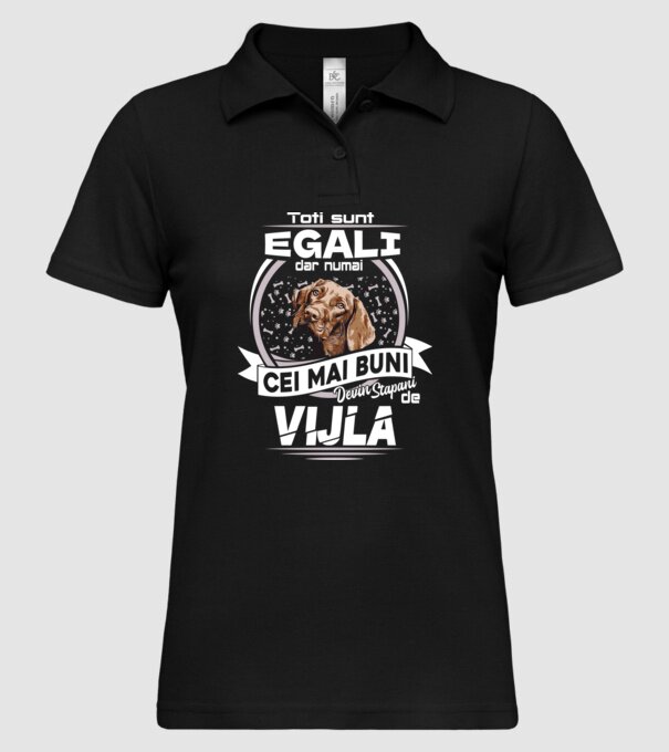 Toți sunt egali, dar numai cei mai buni devin stăpâni de vijla lght model negru pe tricou