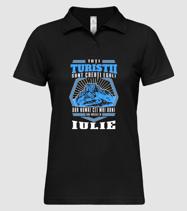 Toți amatorii de drumeții sunt creați egali, dar numai cei mai buni sunt născuți în iulie model negru pe tricou